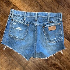 Wrangler cut offs- custom